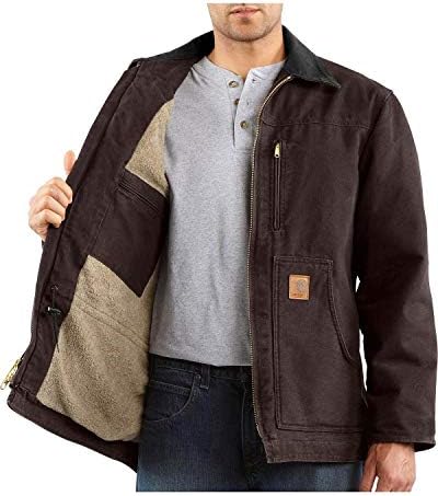Carhartt カーハート シェルパラインドサンドストーンリッジコート L メキシコ製 carharttカーハート シェルパラインド サンド